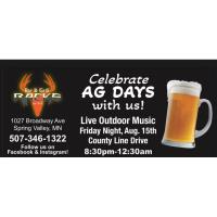 Celebrate Ag Days at Racks Bar and Grill