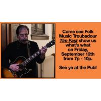 Live Music at the High Court Pub! Tim Fast!