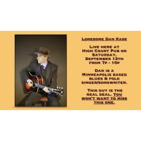 Live Music at the High Court Pub! Dan Kase!