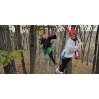 Trick or Treetops (Glow Ropes) at Eagle Bluff