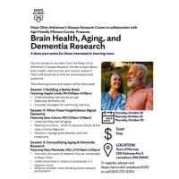 Brain Health, Aging and Dementia Research