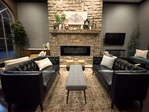 Don't forget to spend some time in our front lounge, where you can mingle with other travelers, your close group of friends and family, or simply take a moment to yourself. Our inviting atmosphere is the perfect place to unwind.