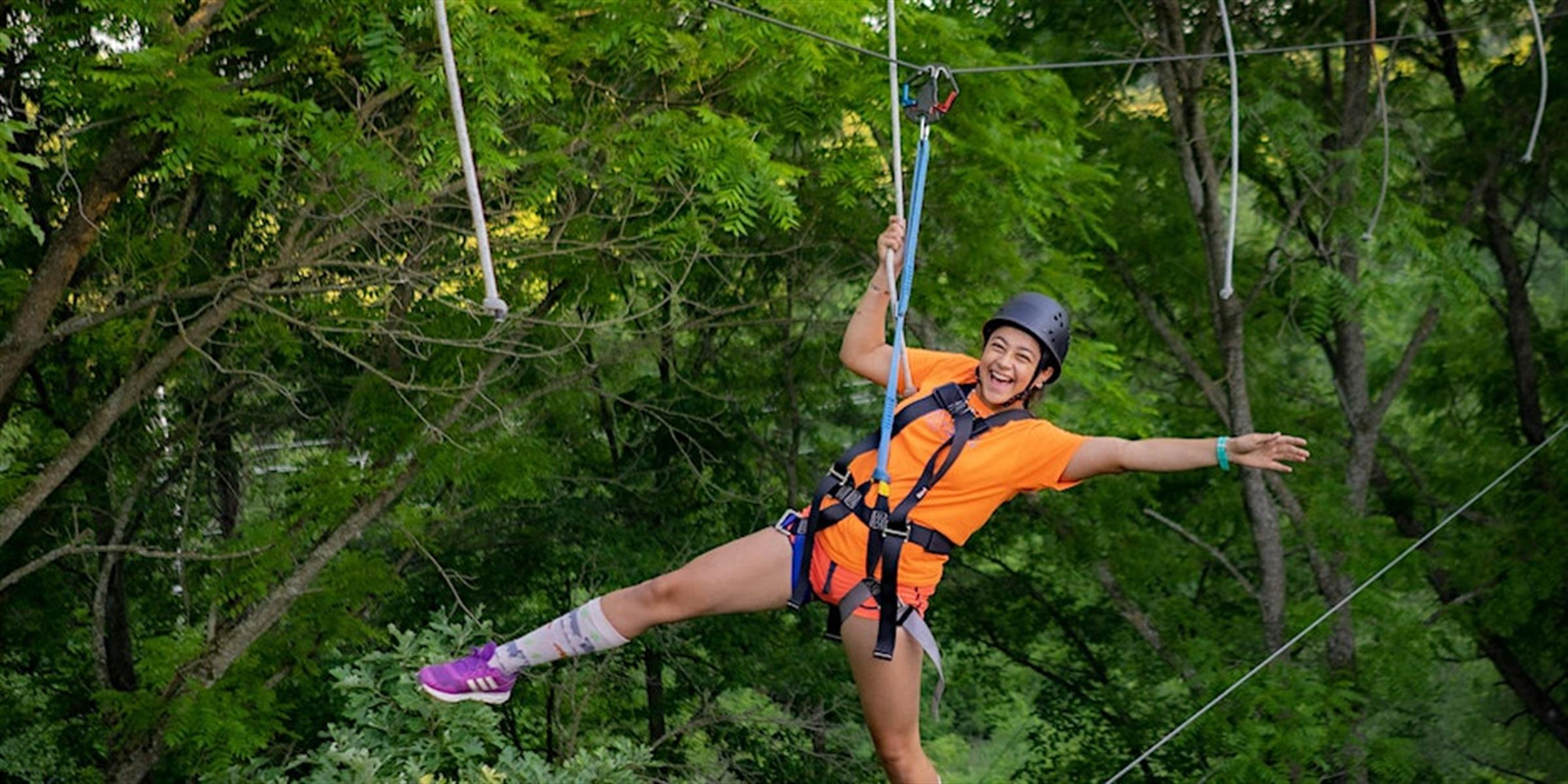 Summer High Ropes Challenge at Eagle Bluff Jul 10, 2023 Lanesboro