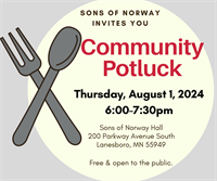 Sons of Norway Community Potluck
