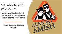 Almost Amish - you'll dance to this local band!