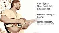 Nick Foytik - Blues, Soul, Folk, & Rock n' Roll