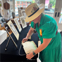 Fibers from the Forest and Farm Artist Talk with Stena Lieb