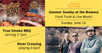 Summer Sunday at the Brewery: River Crossing Band & True Smoke BBQ