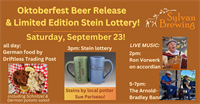 Oktoberfest: Beer Release, Limited Edition Steins, Live Music, Delicious Food!