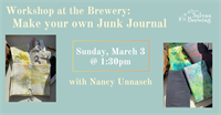Workshop at Sylvan Brewing: Make a Junk Journal!
