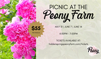 Picnic at the Peony Farm - June 7