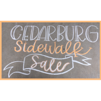 Cedarburg Sidewalk Sale