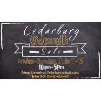 Cedarburg Sidewalk Sale