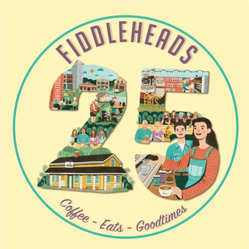 Fiddleheads celebrates 25 years in the coffee business!