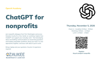 ChatGPT for Nonprofits