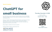 ChatGPT for small business