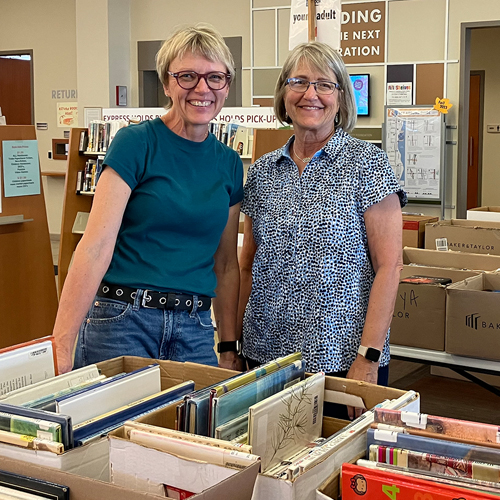 Used Book Sales help gather funds for the Cedarburg Library.