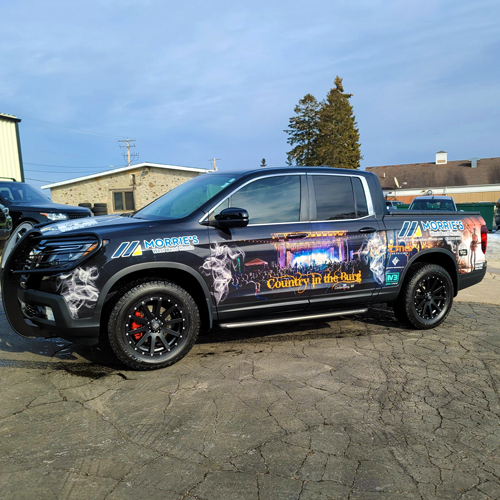 VEHICLE GRAPHICS - Country in the Burg Official Truck