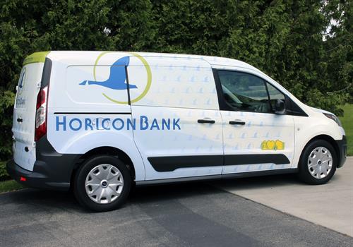 WRAPS - Horicon Bank van wrap