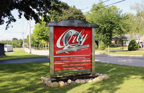 Orly Building Solutions sign