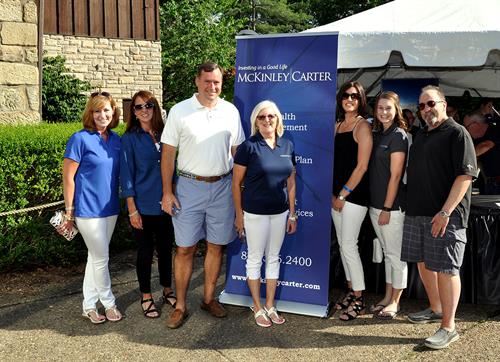 Members of the McKinley Carter Wheeling Office team at Oglebay's Zoo Brew.