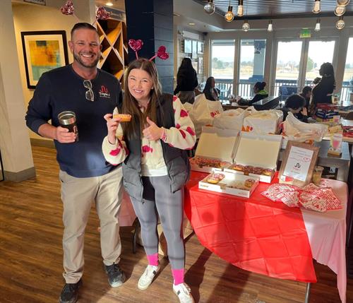 showing our community some "love" on Valentine's Day 