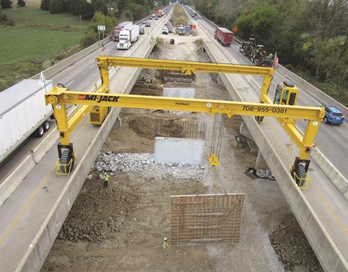 RTG Crane for Bridge Building