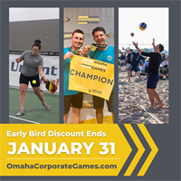 Corporate Games Early Bird Deadline Approaching
