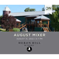 August Mixer hosted by Heron Hill Tasting Room at Canandaigua Lake