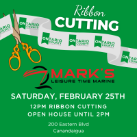 Mark's Leisure Time Marine Ribbon Cutting & Open House