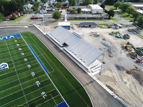 Batavia, NY High School New Stadium Construction