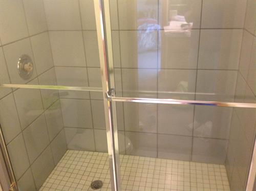 Glass Shower Door Protection After