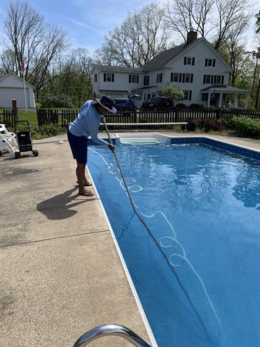 Pool cleaned/maintained in Farmington