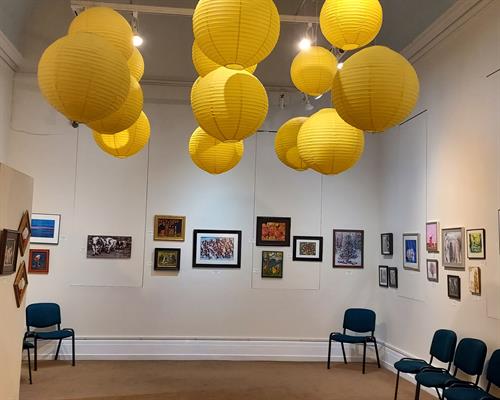 Current Exhibit: Ontario County Arts Council's "Yellow"