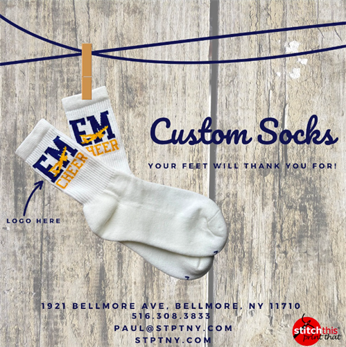 Custom Cheer Socks