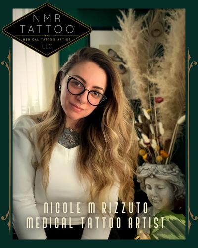 NMR Tattoo, LLC- Nicole M Rizzuto, Licensed tattoo artist, CST