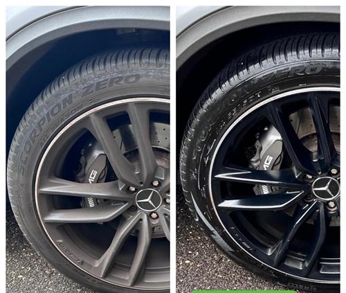 wheel before and after