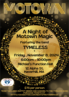 Night of Motown Magic | Ruth's House Event