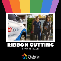 Rainbow Ribbon Cutting: Dispatch Health