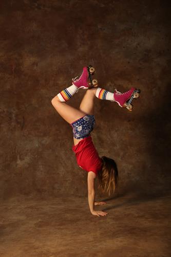 get your moxie roller skates on and go do what you love in your pride socks.