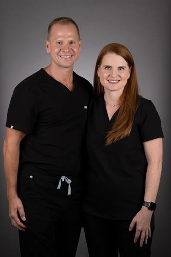 Doctors Amy Chapman and Tyler Handcock