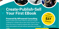 Create.Sell.Publish Your First Ebook