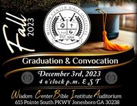WCBI Fall Graduation & Convocation