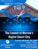 Morrow The District Smart City Network Ribbon Cutting