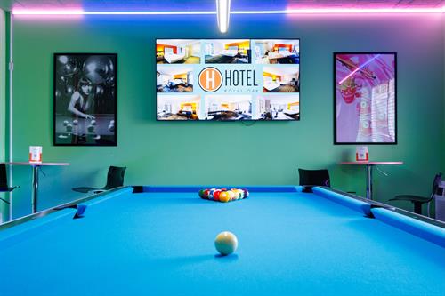 The Bridge Pool Lounge: Perfect for: Game nights, networking mixers, bachelor parties, viewing parties, and billiards tournaments. 