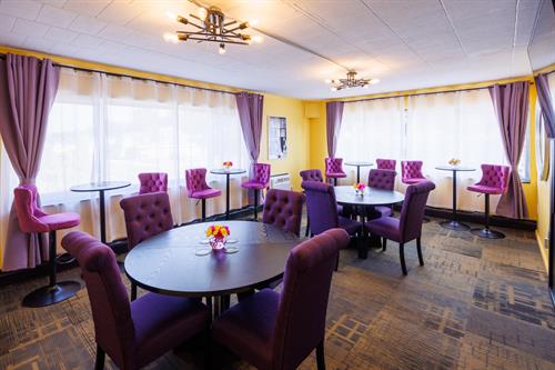 Host your next event with us in The Vinyl Room, our retro-inspired indoor event space that blends character and comfort.