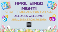 April Bingo Night!