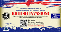 Royal Oak Concert Band Presents "British Invasion!"
