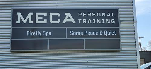 We are located with MECA and our other business Firefly Spa!