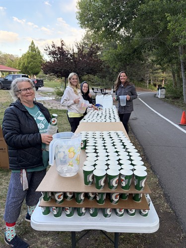 GOAL Foundation Ogden Marathon Chamber Water Station